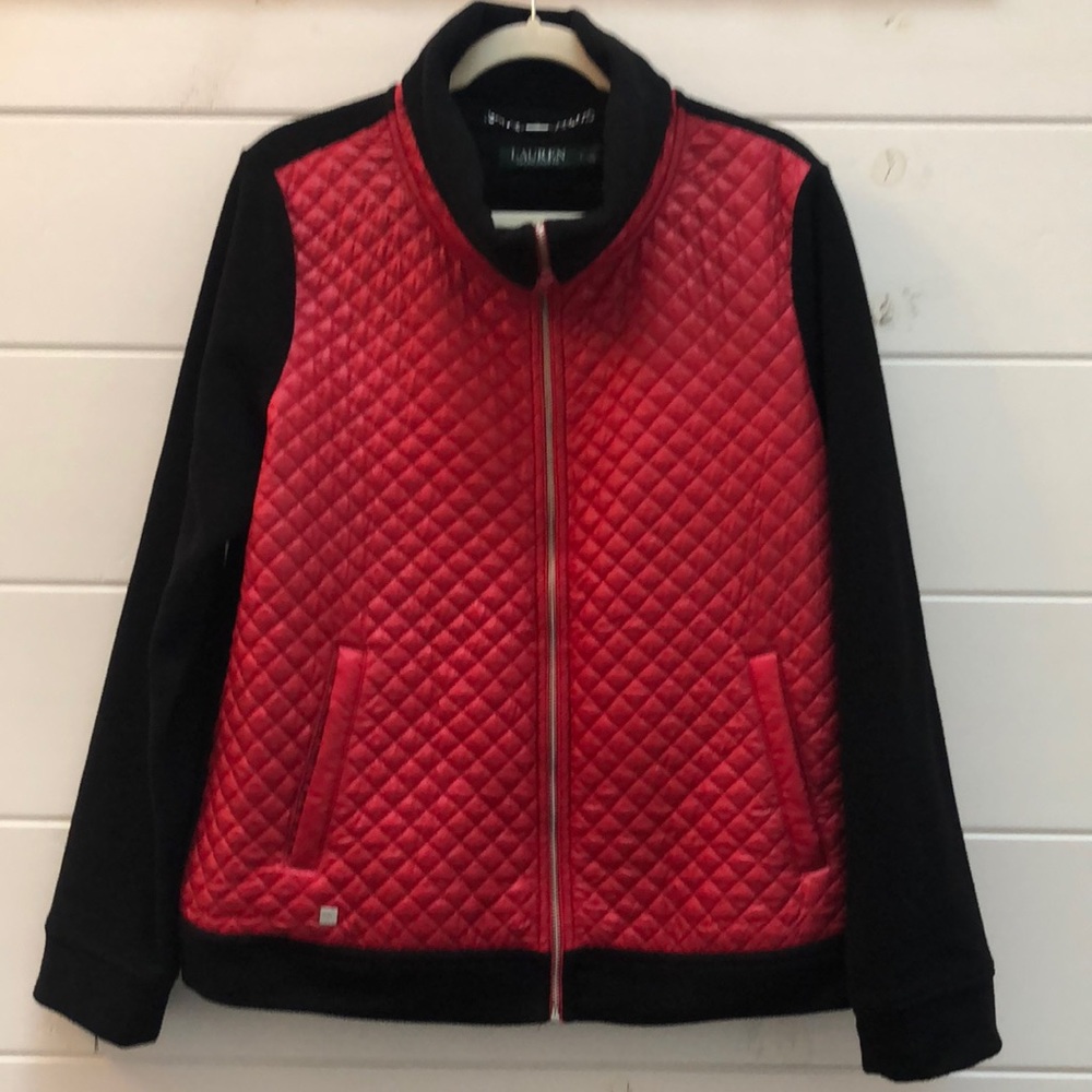 Lauren Ralph Lauren Sweater Jacket Size L - Picture 2 of 11